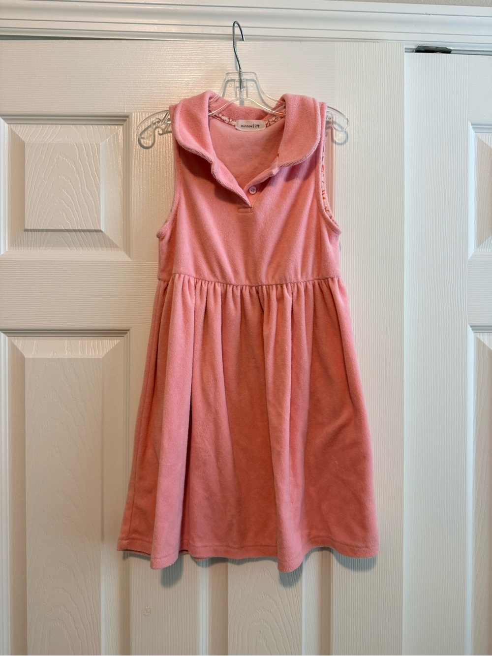 Minnow Terrycloth Polo-Style Girls' Dress